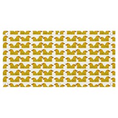 Little Bird Motif Pattern Wb Banner And Sign 4  X 2  by dflcprintsclothing