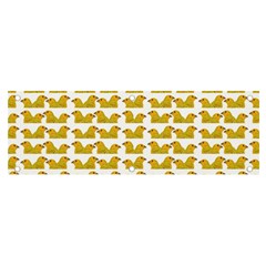 Little Bird Motif Pattern Wb Banner And Sign 6  X 2 