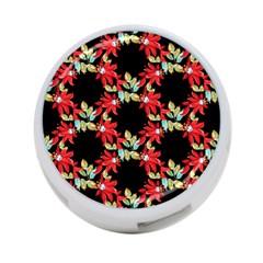 Floral Geometry 4-port Usb Hub (one Side) by Sparkle