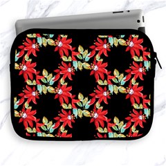 Floral Geometry Apple Ipad 2/3/4 Zipper Cases by Sparkle