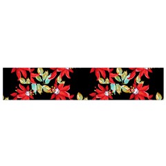 Floral Geometry Small Premium Plush Fleece Scarf by Sparkle