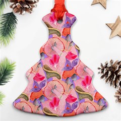 Pink Glowing Flowers Ornament (christmas Tree) 