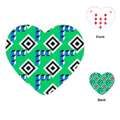 Beauitiful Geometry Playing Cards Single Design (heart)