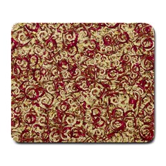 Apple Leftovers Collage Random Pattern Large Mousepad by dflcprintsclothing