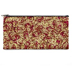 Apple Leftovers Collage Random Pattern Pencil Case