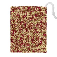 Apple Leftovers Collage Random Pattern Drawstring Pouch (5XL)