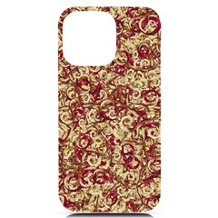 Apple Leftovers Collage Random Pattern iPhone 14 Pro Max Black UV Print Case