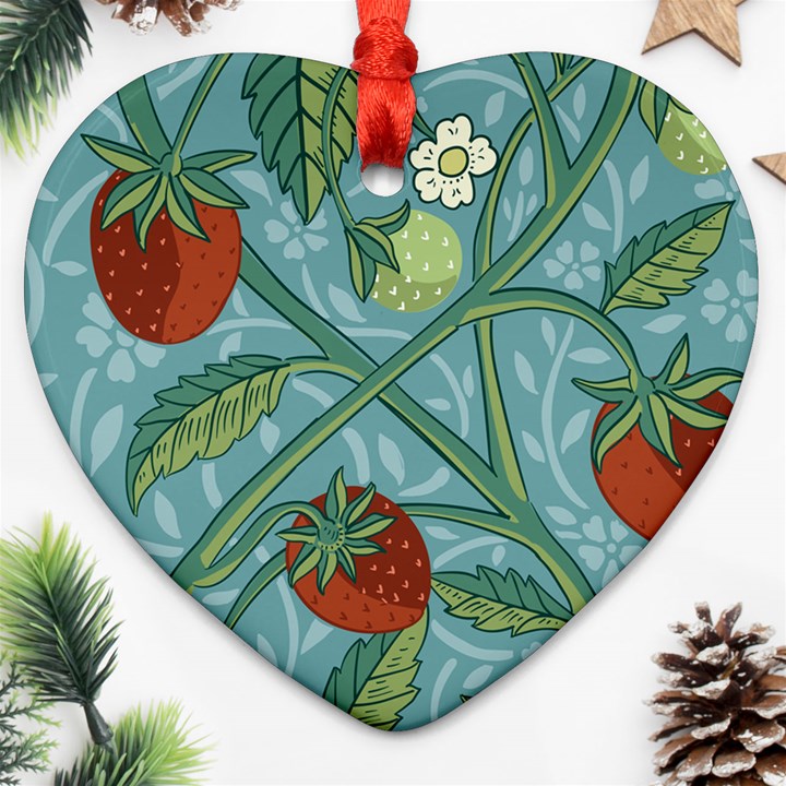 Spring Time Heart Ornament (Two Sides)