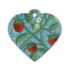 Spring Time Dog Tag Heart (one Side)