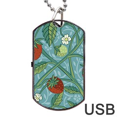 Spring Time Dog Tag Usb Flash (two Sides)