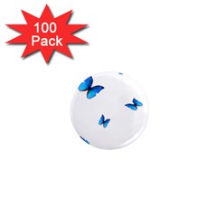 Butterfly-blue-phengaris 1  Mini Magnets (100 Pack) 