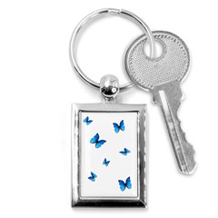 Butterfly-blue-phengaris Key Chain (Rectangle)