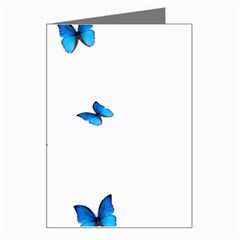 Butterfly-blue-phengaris Greeting Card