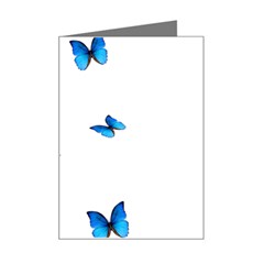 Butterfly-blue-phengaris Mini Greeting Card