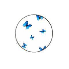 Butterfly-blue-phengaris Hat Clip Ball Marker (4 pack)