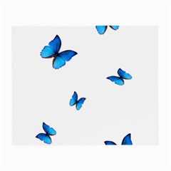 Butterfly-blue-phengaris Small Glasses Cloth by saad11