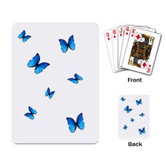 Butterfly-blue-phengaris Playing Cards Single Design (rectangle) by saad11