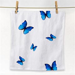 Butterfly-blue-phengaris Face Towel