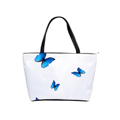 Butterfly-blue-phengaris Classic Shoulder Handbag