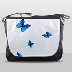 Butterfly-blue-phengaris Messenger Bag