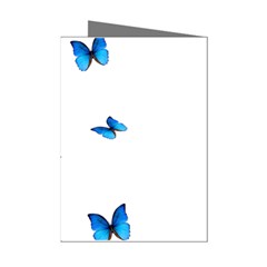 Butterfly-blue-phengaris Mini Greeting Cards (pkg Of 8) by saad11