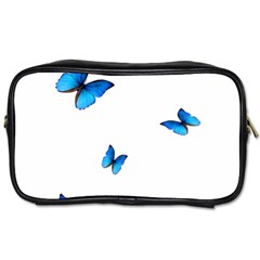 Butterfly-blue-phengaris Toiletries Bag (one Side) by saad11