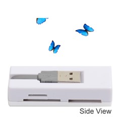 Butterfly-blue-phengaris Memory Card Reader (stick) by saad11