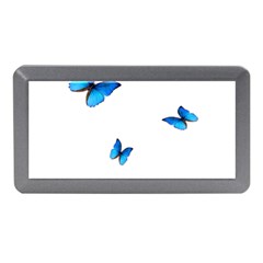 Butterfly-blue-phengaris Memory Card Reader (mini) by saad11