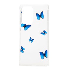 Butterfly-blue-phengaris Samsung Galaxy Note 20 Ultra Tpu Uv Case by saad11