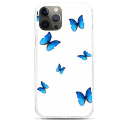 Butterfly-blue-phengaris iPhone 12 Pro max TPU UV Print Case