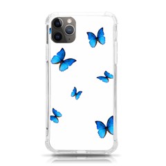 Butterfly-blue-phengaris iPhone 11 Pro Max 6.5 Inch TPU UV Print Case