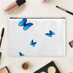 Butterfly-blue-phengaris Cosmetic Bag (Large) Front