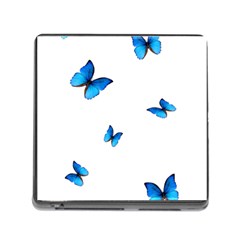 Butterfly-blue-phengaris Memory Card Reader (square 5 Slot) by saad11