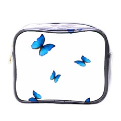 Butterfly-blue-phengaris Mini Toiletries Bag (one Side) by saad11