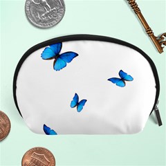 Butterfly-blue-phengaris Accessory Pouch (large) by saad11