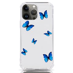 Butterfly-blue-phengaris Iphone 13 Pro Max Tpu Uv Print Case by saad11