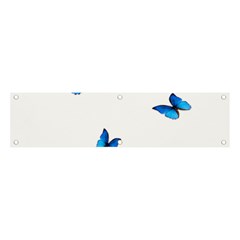 Butterfly-blue-phengaris Banner And Sign 4  X 1  by saad11