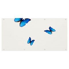 Butterfly-blue-phengaris Banner And Sign 8  X 4  by saad11