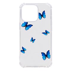 Butterfly-blue-phengaris Iphone 13 Pro Tpu Uv Print Case by saad11