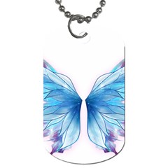 Butterfly-drawing-art-fairytale  Dog Tag (one Side) by saad11