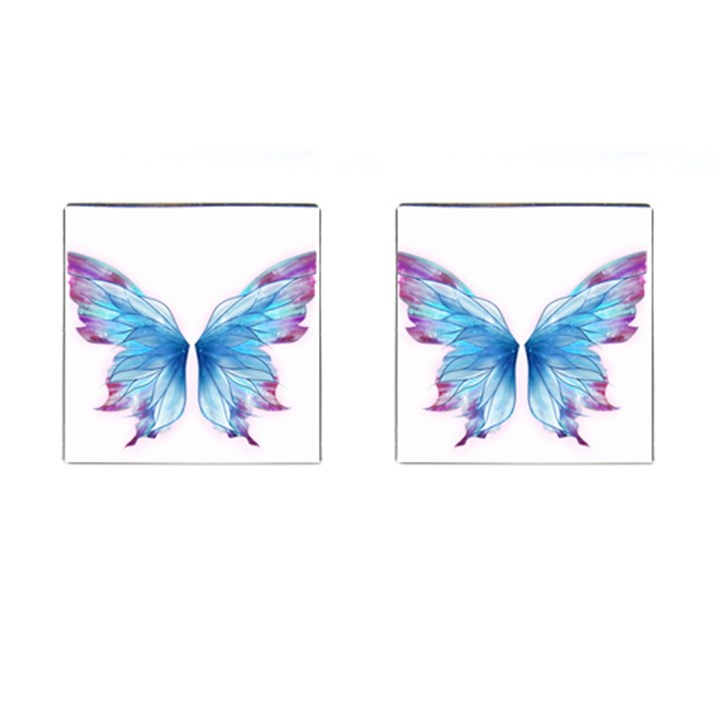 Butterfly-drawing-art-fairytale  Cufflinks (Square)