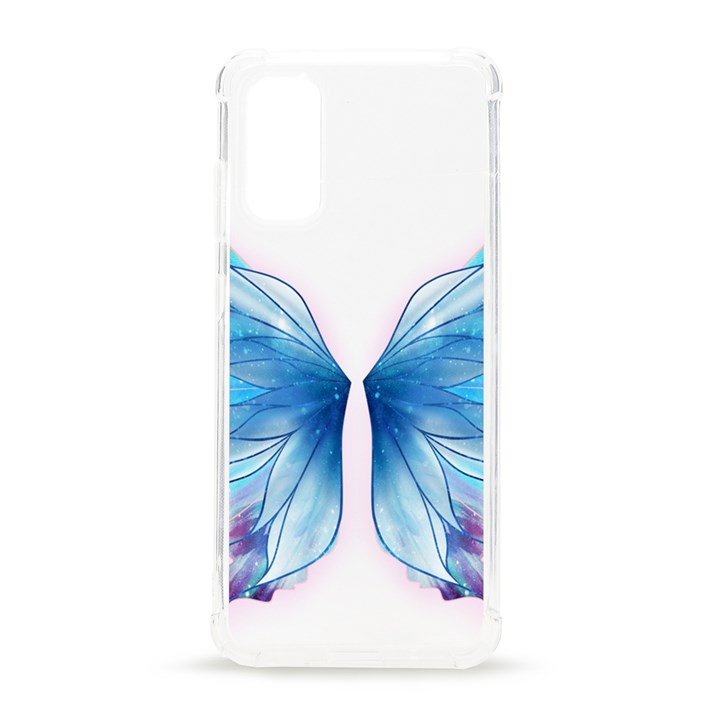 Butterfly-drawing-art-fairytale  Samsung Galaxy S20 6.2 Inch TPU UV Case