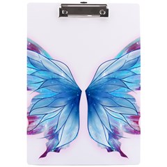 Butterfly-drawing-art-fairytale  A4 Acrylic Clipboard by saad11