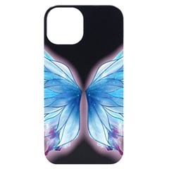 Butterfly-drawing-art-fairytale  Iphone 14 Black Uv Print Case by saad11