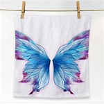 Butterfly-drawing-art-fairytale  Face Towel Front