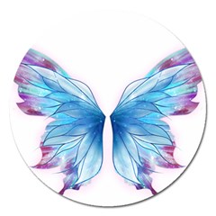 Butterfly-drawing-art-fairytale  Magnet 5  (round) by saad11