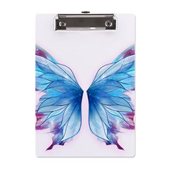 Butterfly-drawing-art-fairytale  A5 Acrylic Clipboard by saad11