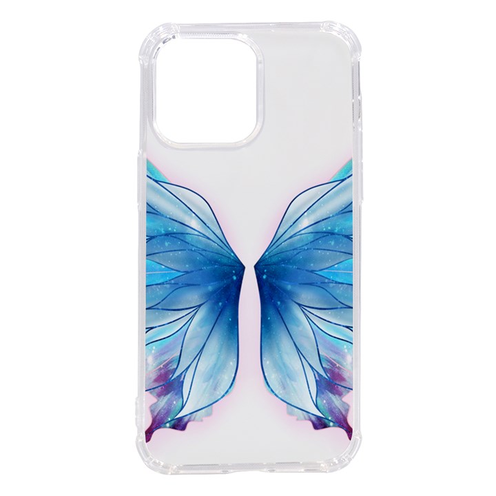 Butterfly-drawing-art-fairytale  iPhone 14 Pro Max TPU UV Print Case