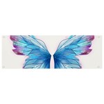 Butterfly-drawing-art-fairytale  Banner and Sign 9  x 3  Front