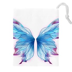 Butterfly-drawing-art-fairytale  Drawstring Pouch (5xl) by saad11